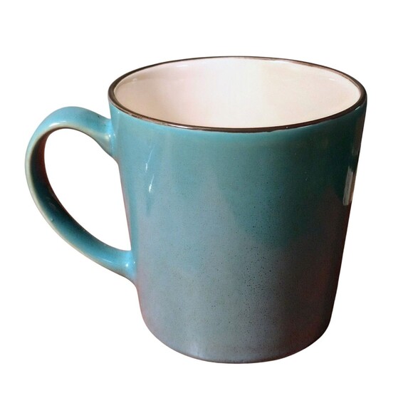 Great Gatherings Blue Ceramic Coffee Owls On Branch Graphics - Picture 2 of 4